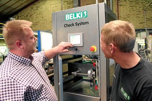 Belki Check System er en maskine, der måler og justerer oliekoncentrationen i køle- og smørevæsken i et centralanlæg. Belki har produceret maskinen siden 2007, og den automatiserer en manuel proces.